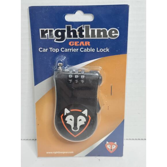 New RIGHTLINE GEAR CAR TOP CARRIER CABLE LOCK 100640 - Picture 1 of 2